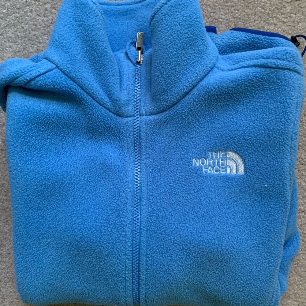 North Face Jacket light blue